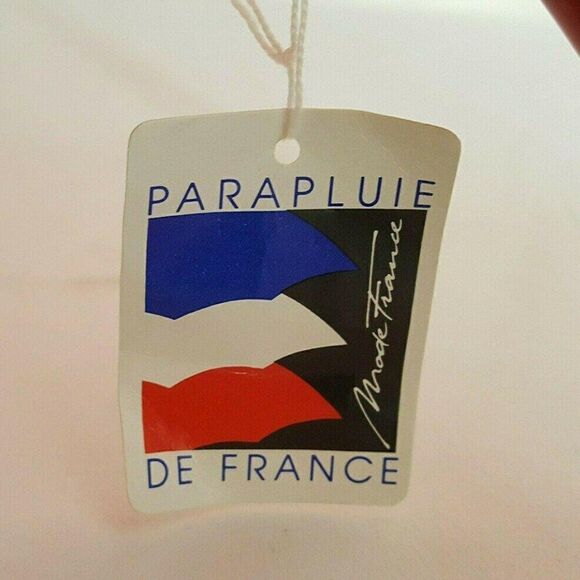 Vintage D-Day Normandy 50th Anniversary Umbrella France Red White Blue 1994 - Picture 5 of 6